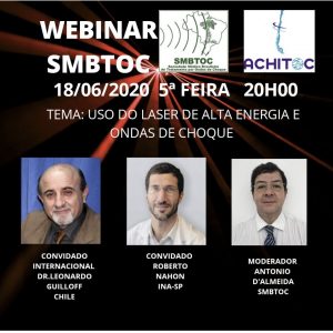 Webinar SMBTOC: Uso do Laser de Alta Energia e Ondas de Choque